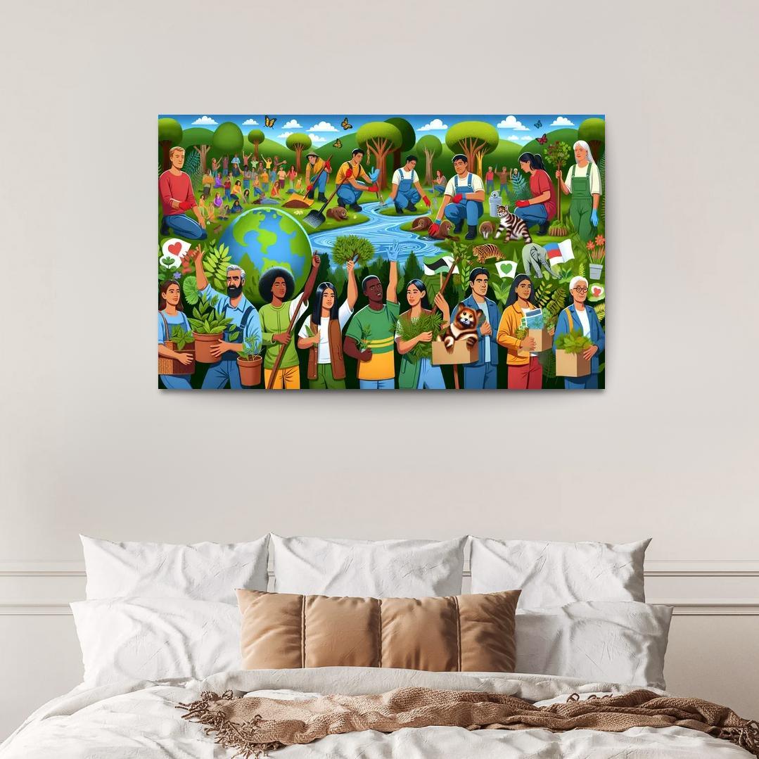 Earth Guardians Celebrating Environmental Activism Art Trends