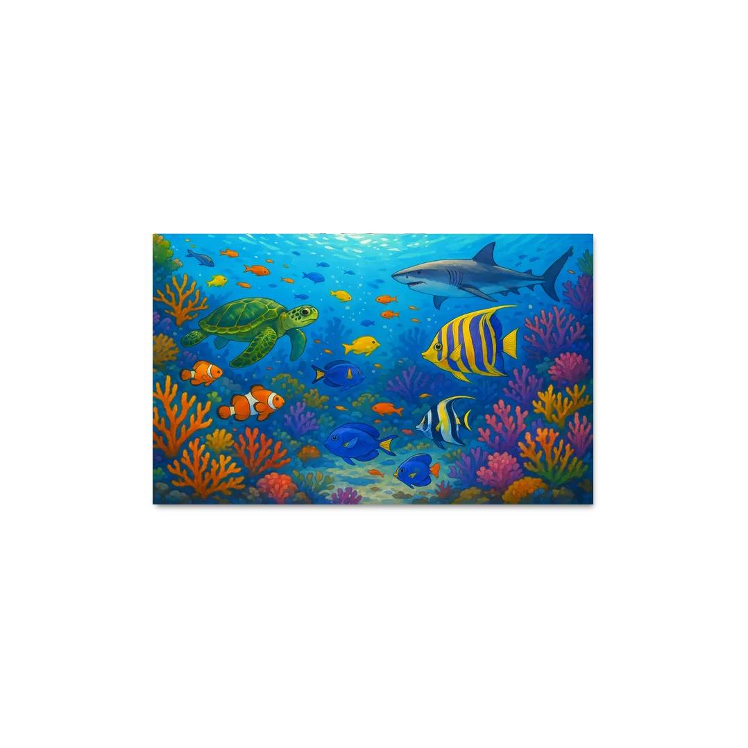 Ocean Guardians Artistic Expressions On Marine Conservation Premium Artwork Frames