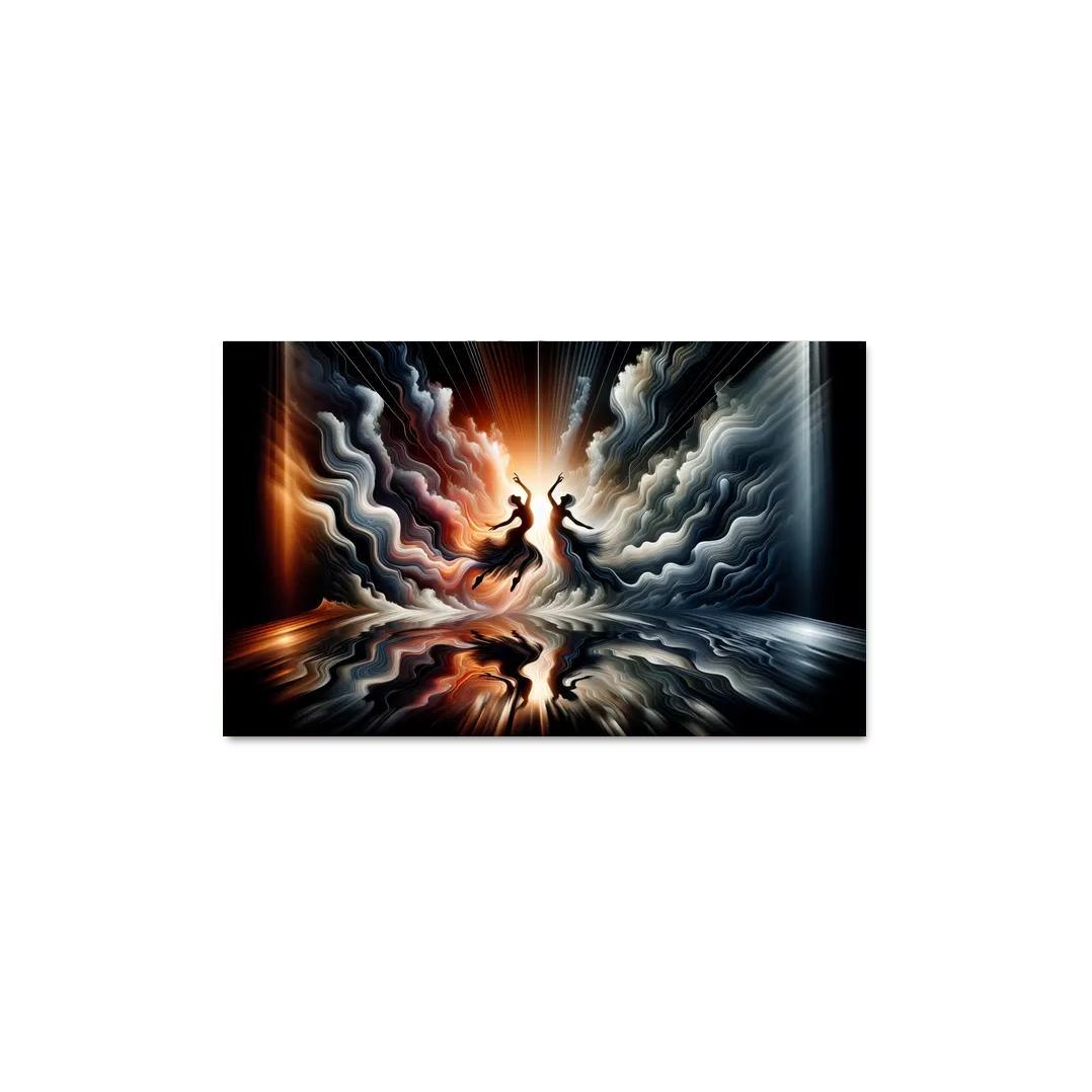 Dance Of Shadows And Light Premium Artwork Frames