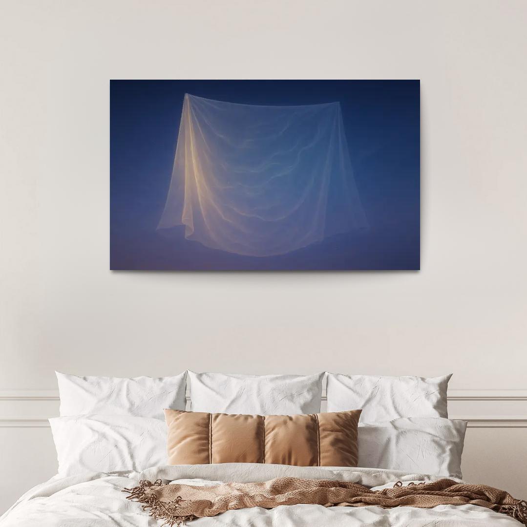 Luminous Veil Of Eternal Whispers Multi-panel Paintings