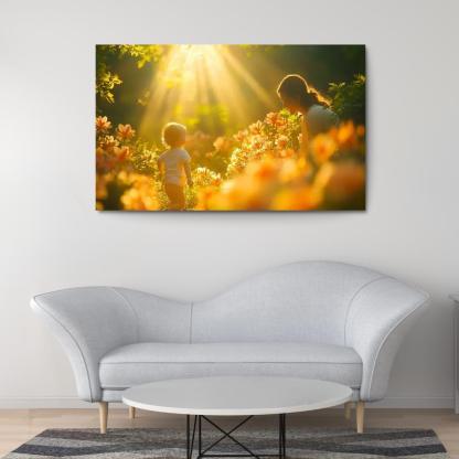 The Sunlight Of Love A Mothers Radiant Spirit One-piece Frames
