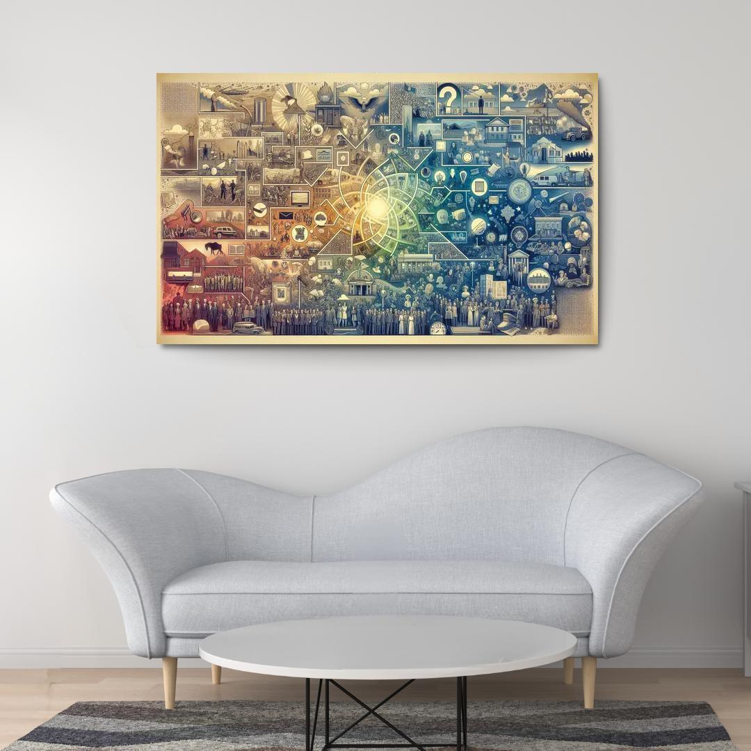 Whispers Of The Past Honoring Historical Trauma Multi-panel Paintings