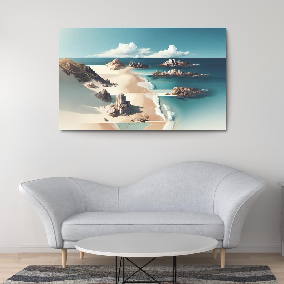 Serene Waters A Hidden Gem Custom Paintings Frame