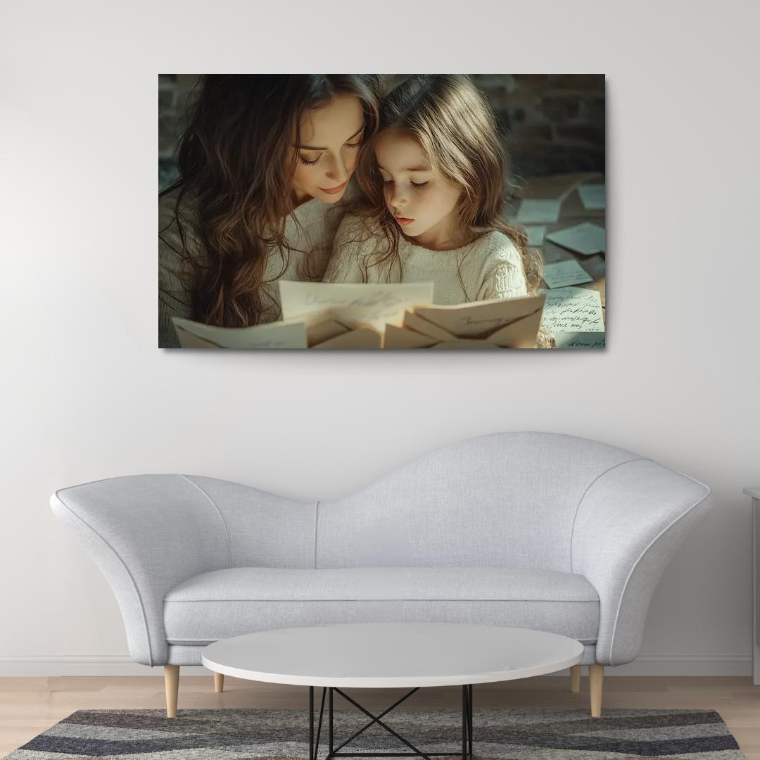 Love Letters Through The Years A Mother's Story Canvas Paintings Frame