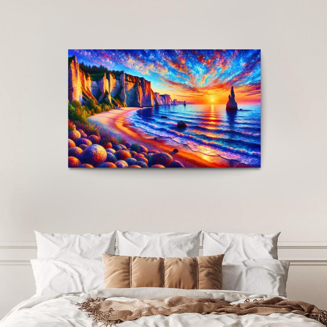 Seaside Enclave Artistic Inspiration Premium Artwork Frames