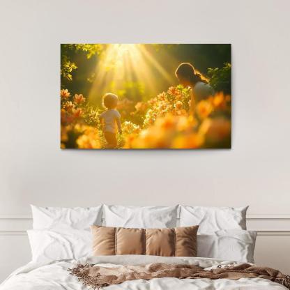 The Sunlight Of Love A Mothers Radiant Spirit One-piece Frames