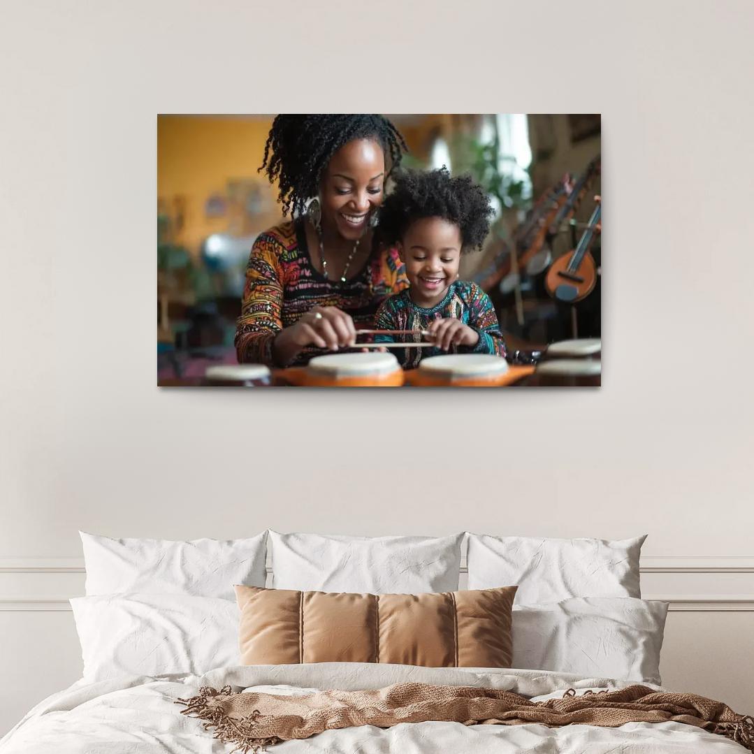 A Symphony Of Dreams A Mothers Encouragement Canvas Paintings Frame