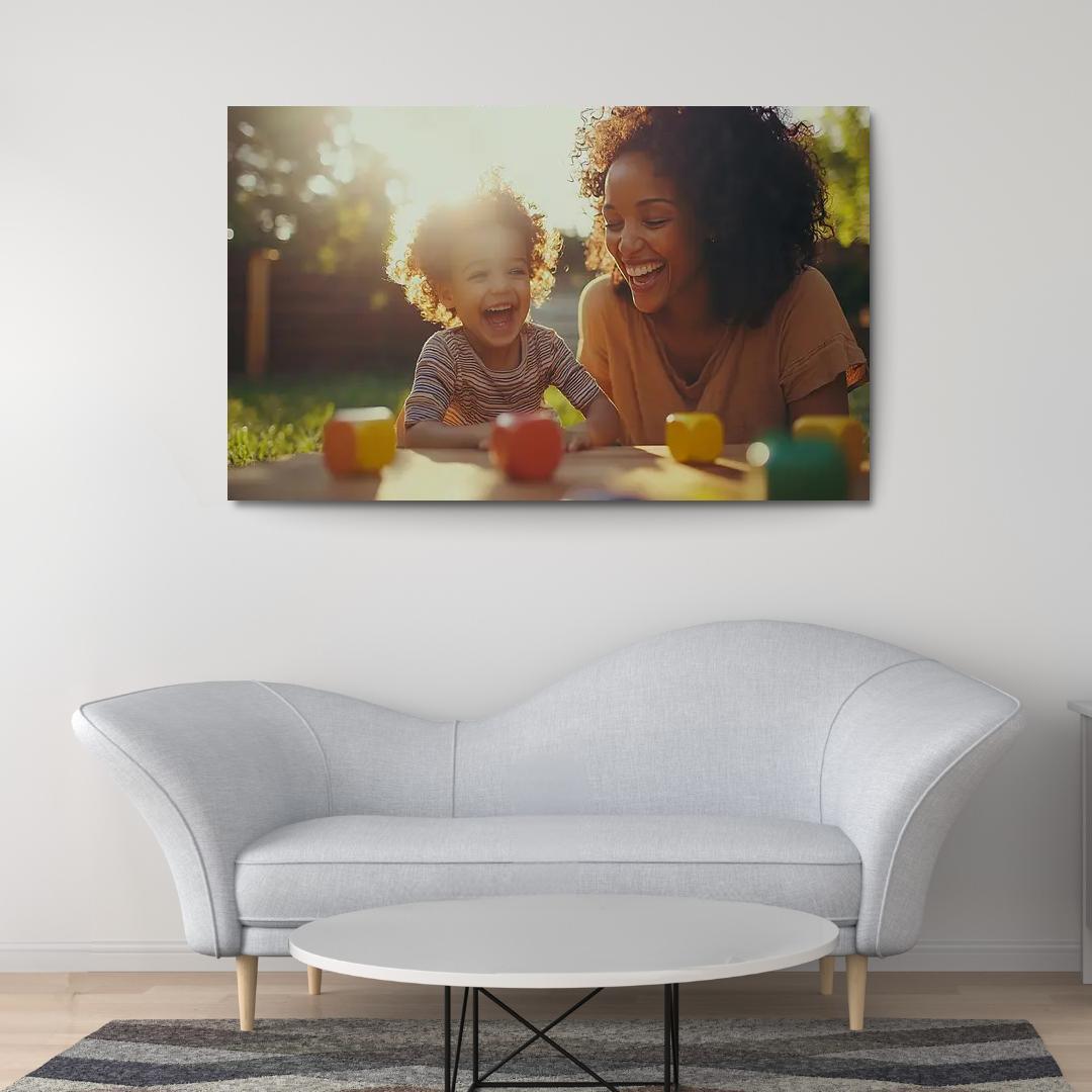 Echoes Of Joy A Mother's Laughter One-piece Frames
