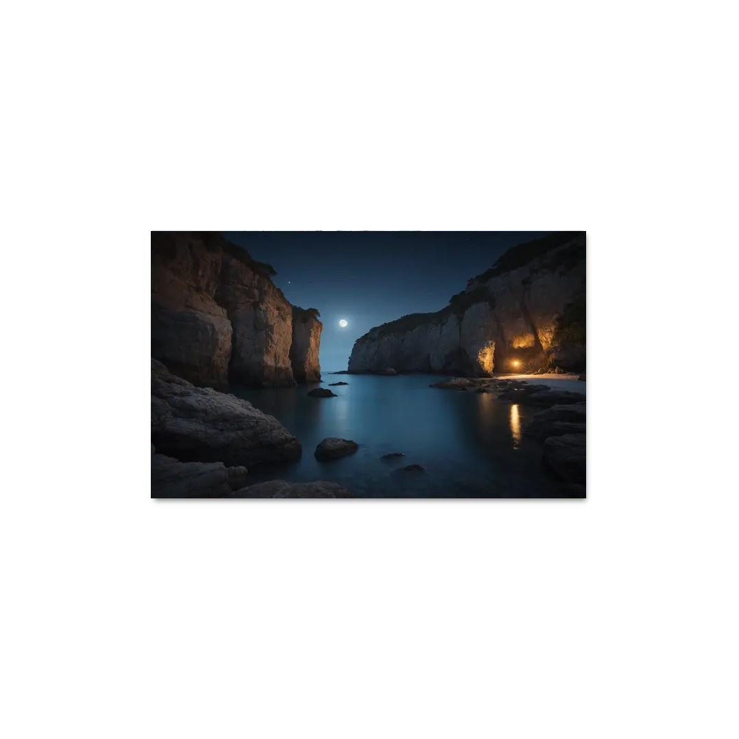 The Enchanted Coves Of Moonlit Waters Art Trends