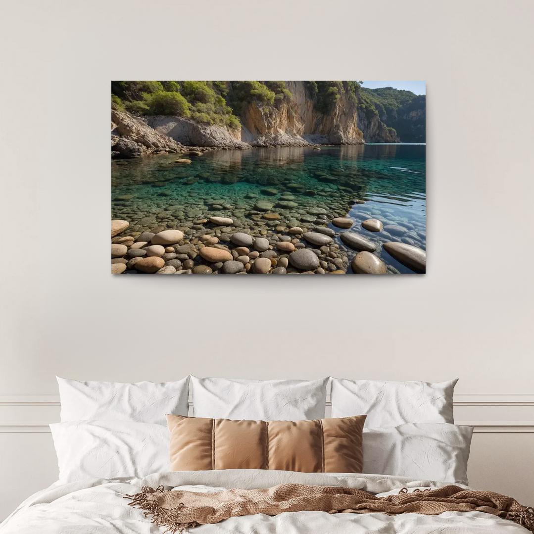 Crystalline Waters Of Tranquil Cove Art Trends
