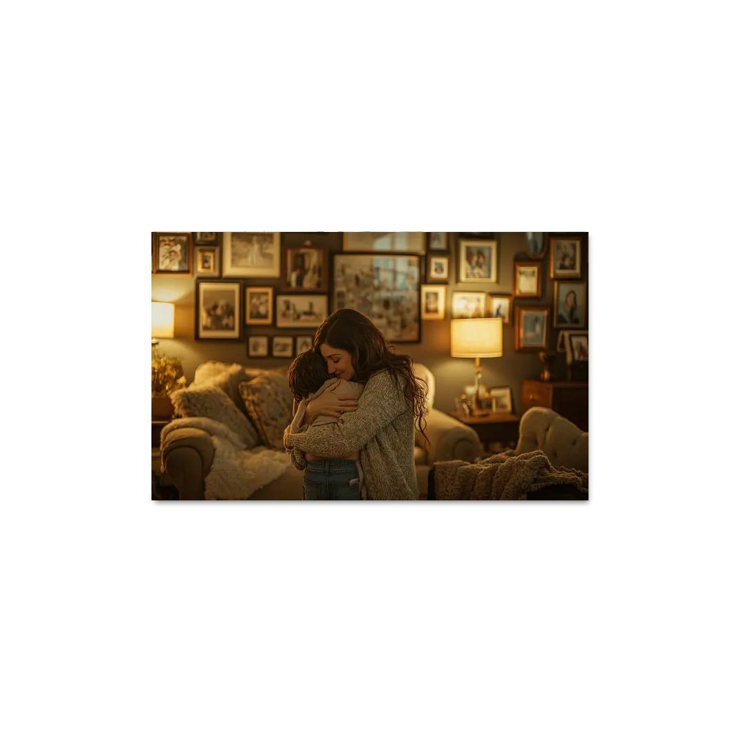 A Mothers Embrace The Heart Of Home Canvas Paintings Frame