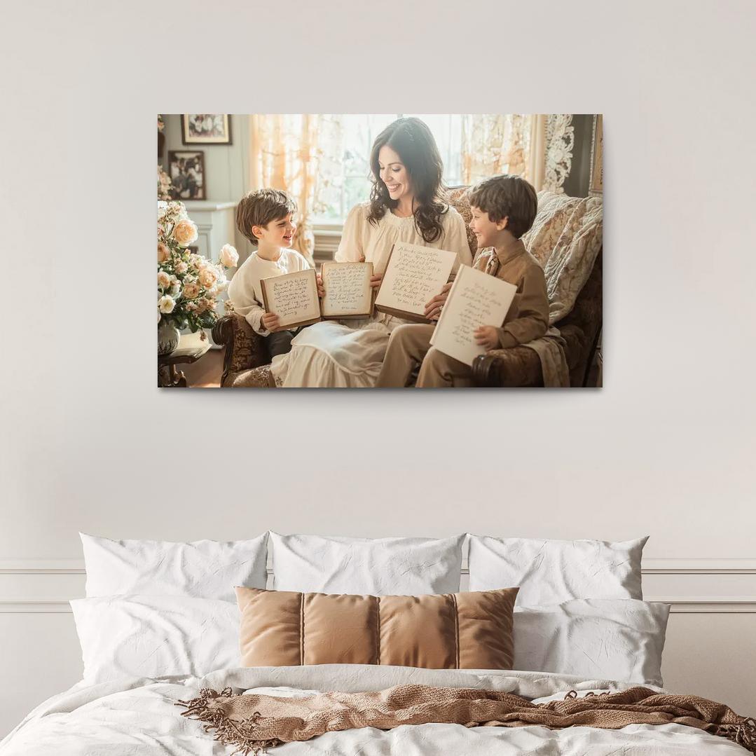 The Gift Of Stories A Mother's Legacy Premium Artwork Frames