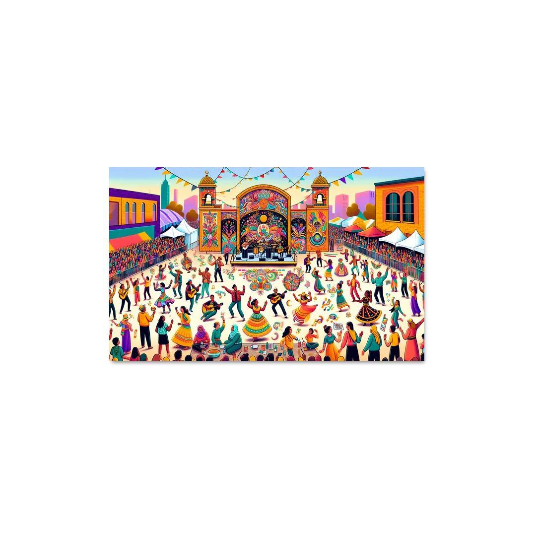 Colors Of Diversity Art For Inclusion And Acceptance Multi-panel Paintings