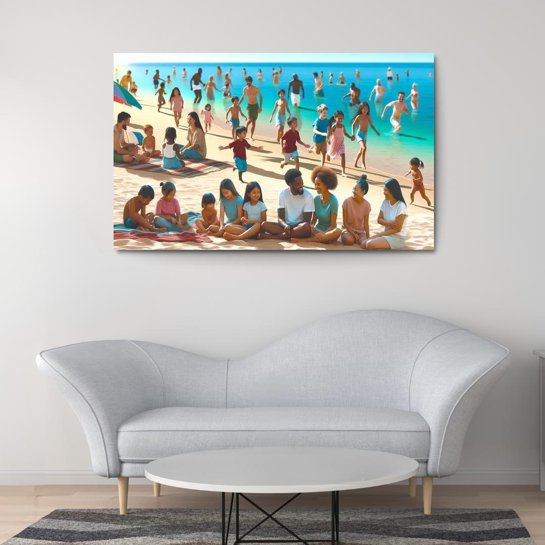 Emerald Cove Family Fun And Exploration Premium Artwork Frames
