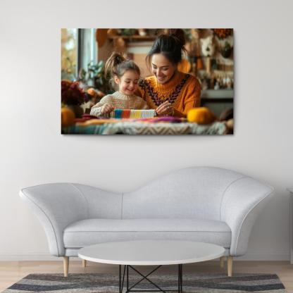 Threads Of Joy Weaving A Mothers Heart One-piece Frames