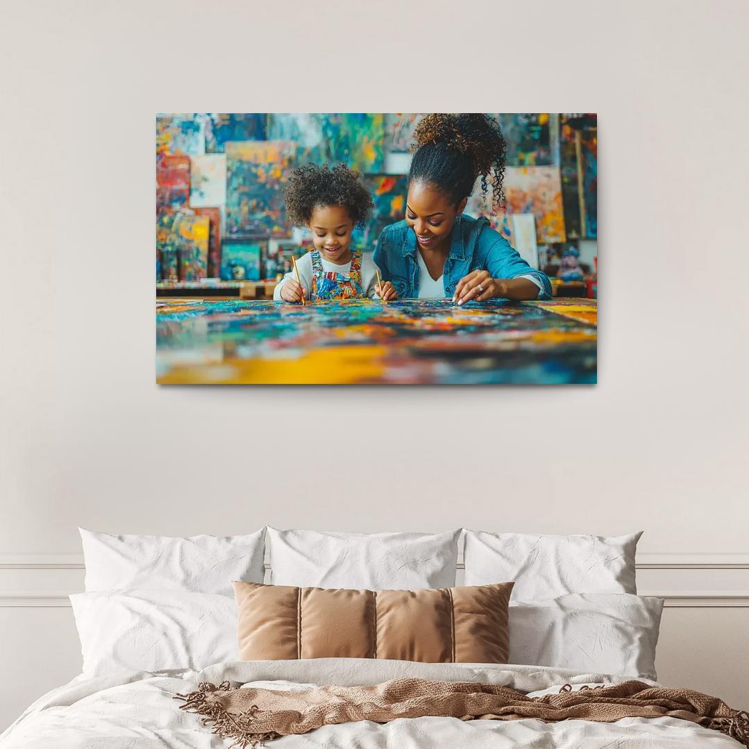 The Art Of Love A Mothers Masterpiece One-piece Frames