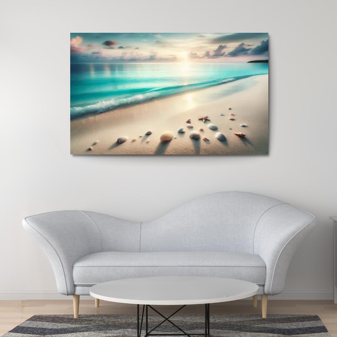 Serene Waters Quiet Coastal Escape Premium Artwork Frames