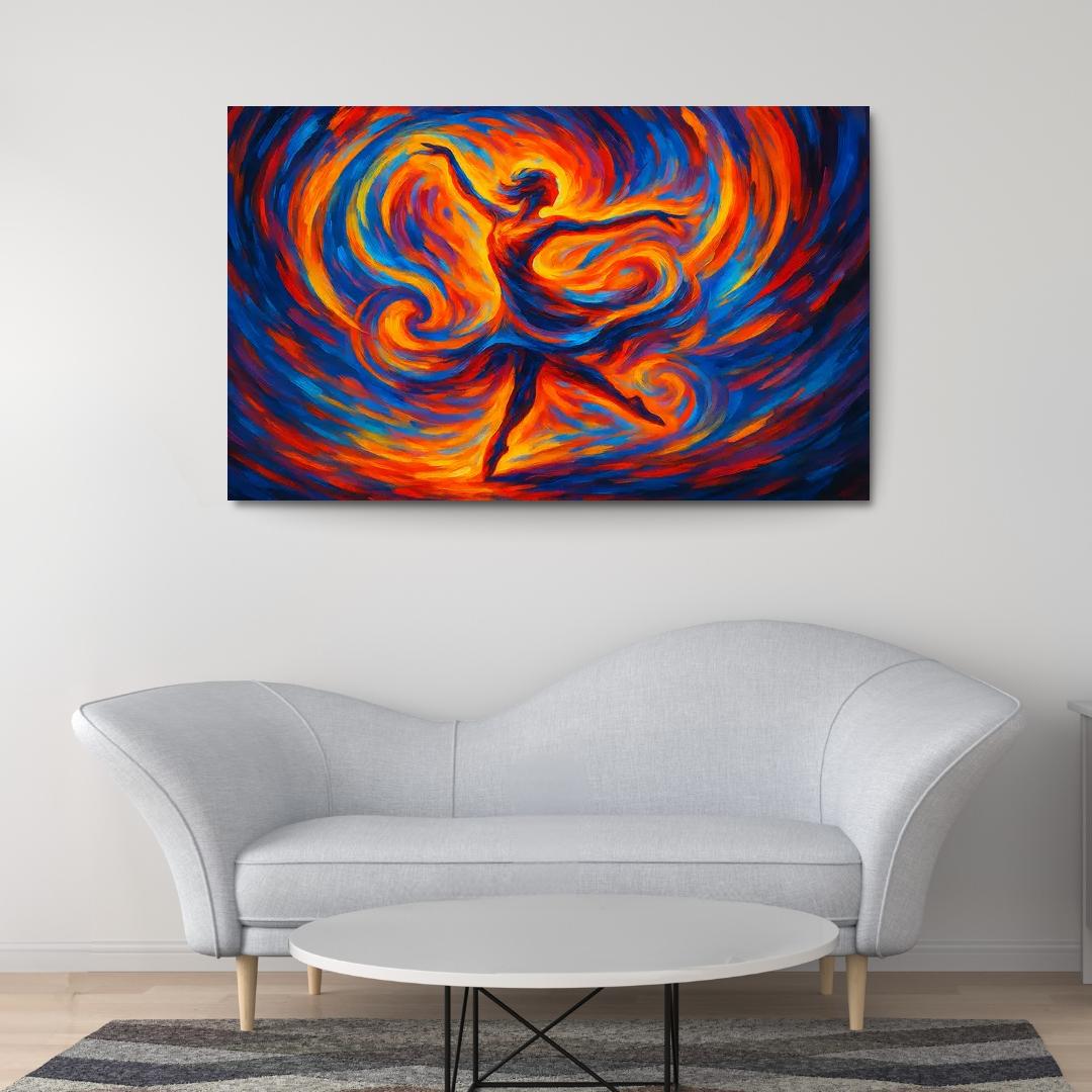 Dance Of The Boundless Spirit Premium Artwork Frames