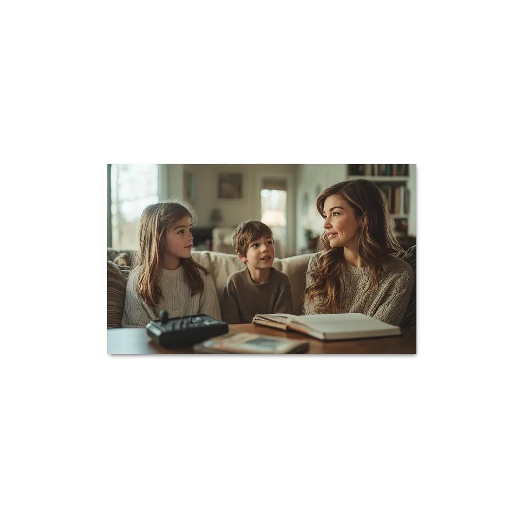 Echoes Of Love A Mothers Enduring Voice Custom Paintings Frame