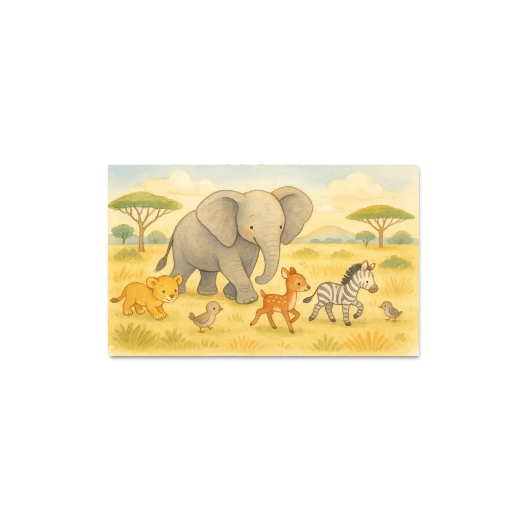 Gentle Giant Elephant Quest Premium Artwork Frames