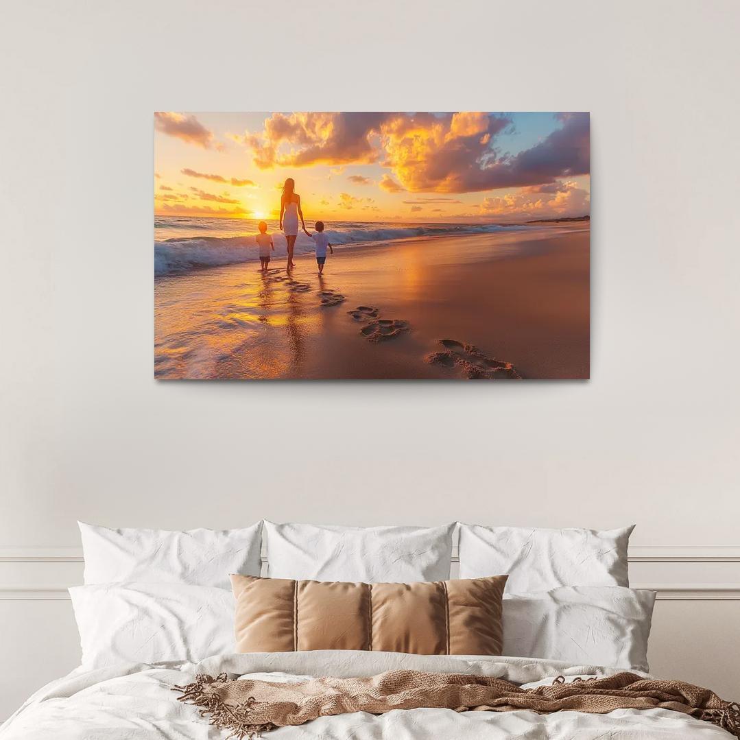 Footprints Of Love A Mothers Guiding Path One-piece Frames