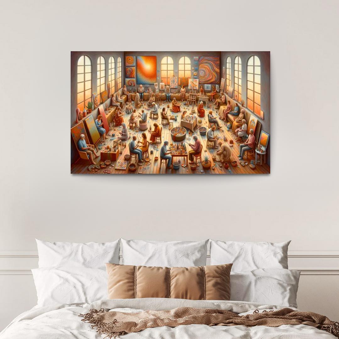 Healing Through Creativity The Power Of Art Therapy Custom Paintings Frame