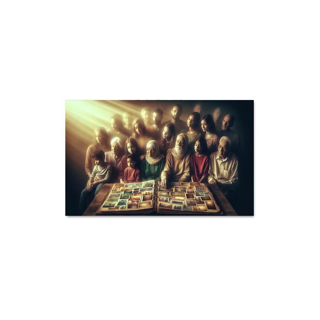 Fading Memories The Impact Of Climate Change Custom Paintings Frame