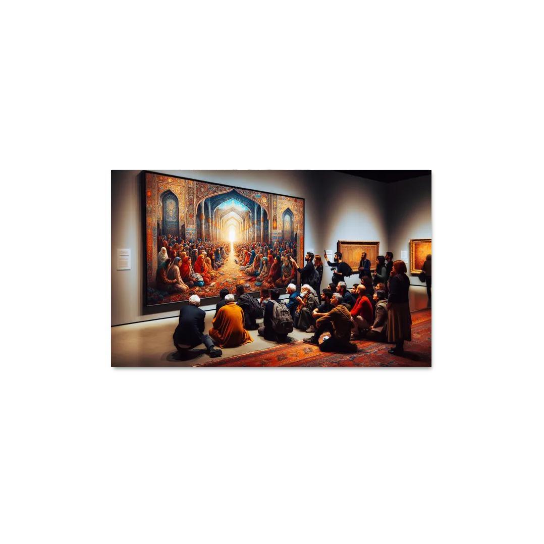 Threads Of Solidarity Art On Global Refugees Framed Paintings