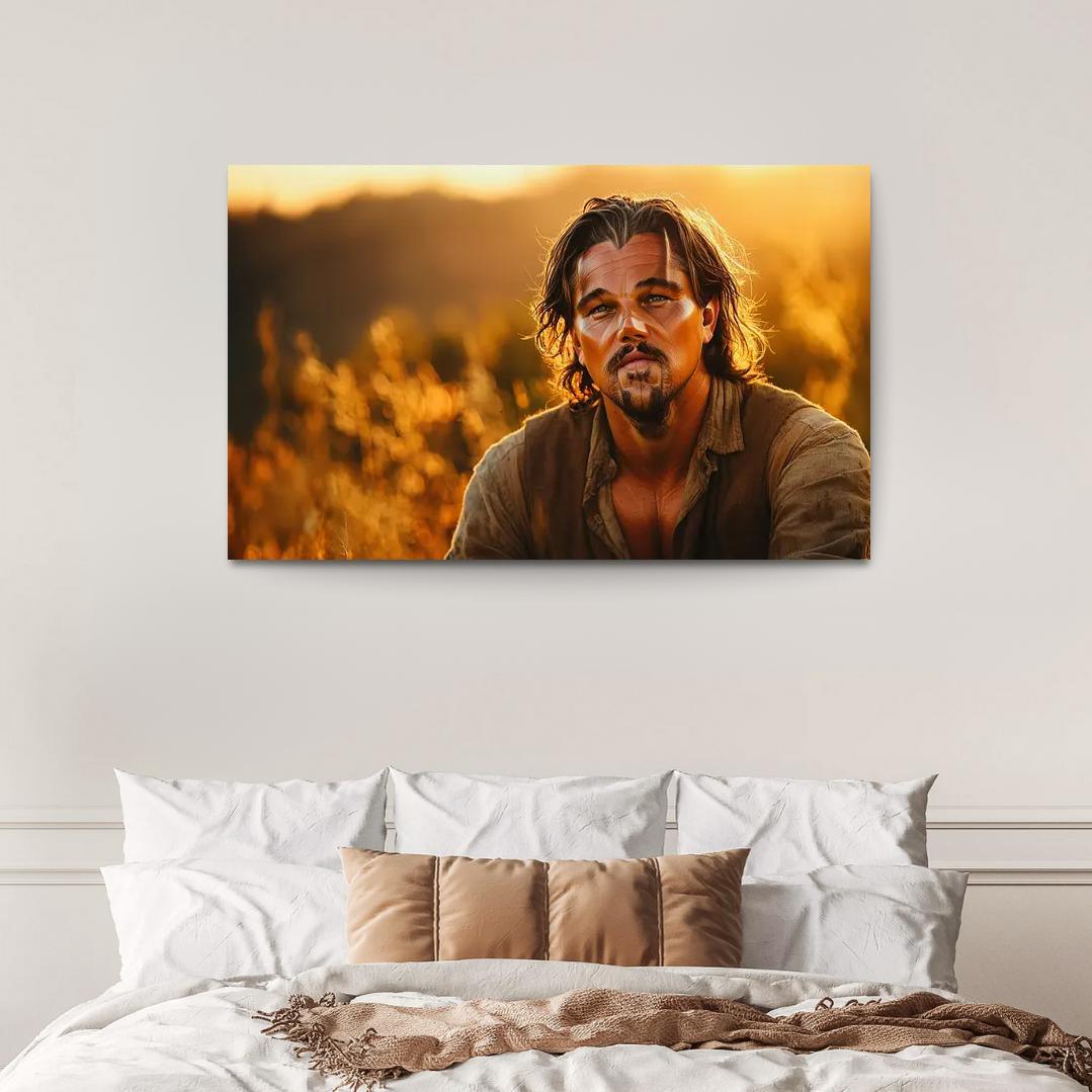 Leonardo Dicaprio Chasing Dreams Beyond Titanic Waters Framed Paintings