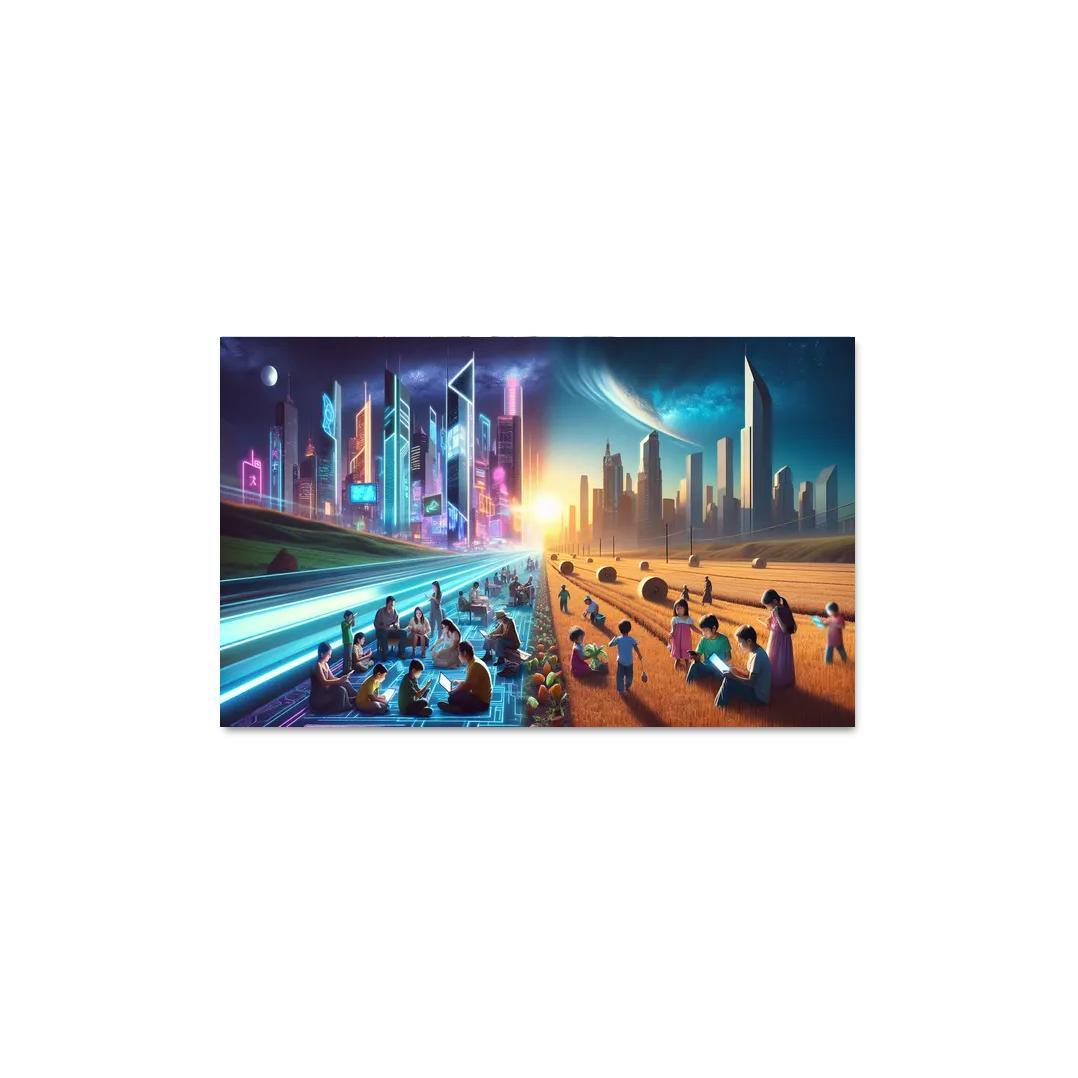 Digital Divide Bridging Access To Technology Art Trends