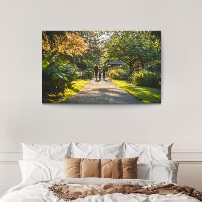 In Her Footsteps A Mothers Legacy Canvas Paintings Frame