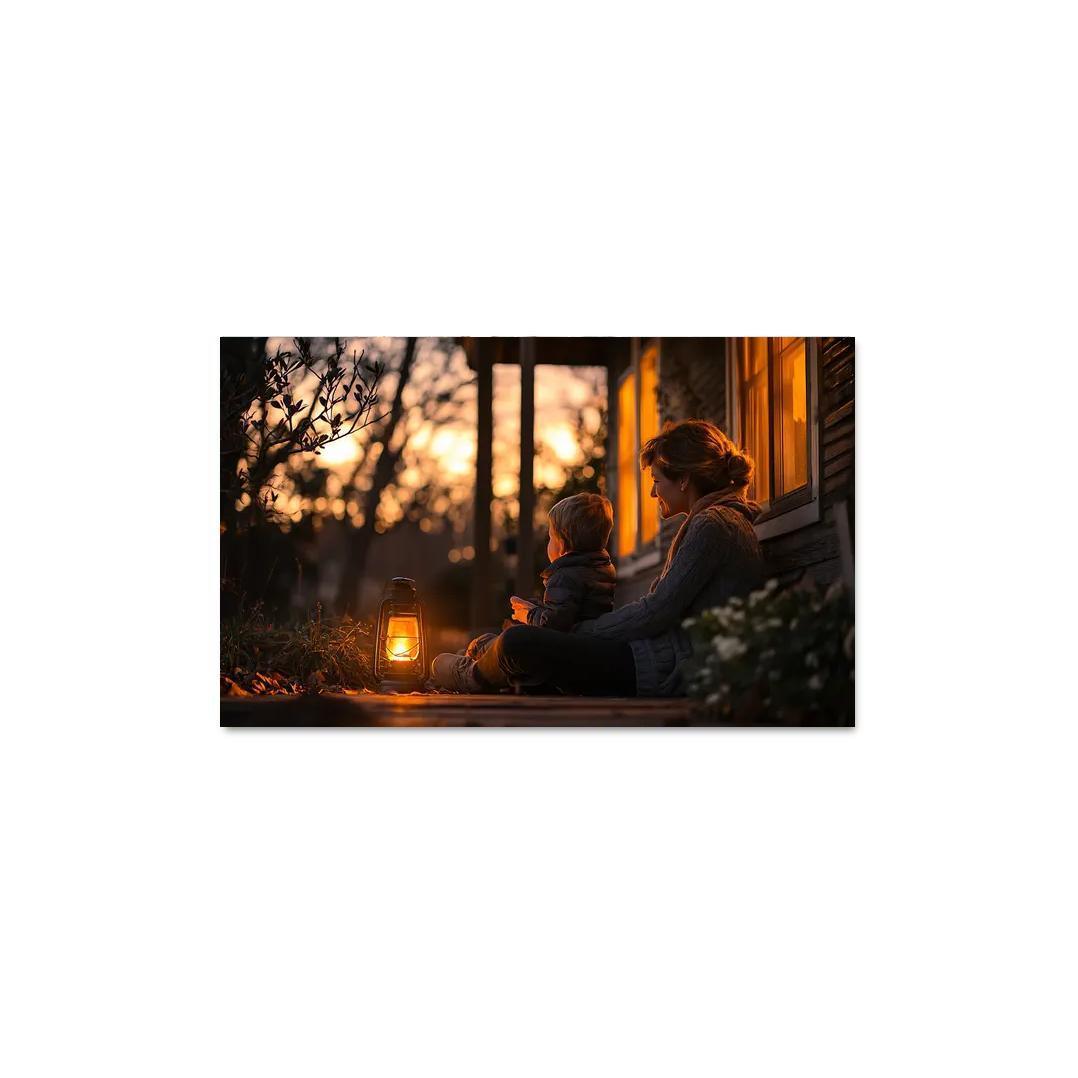 The Lantern Of Guidance A Mothers Light One-piece Frames
