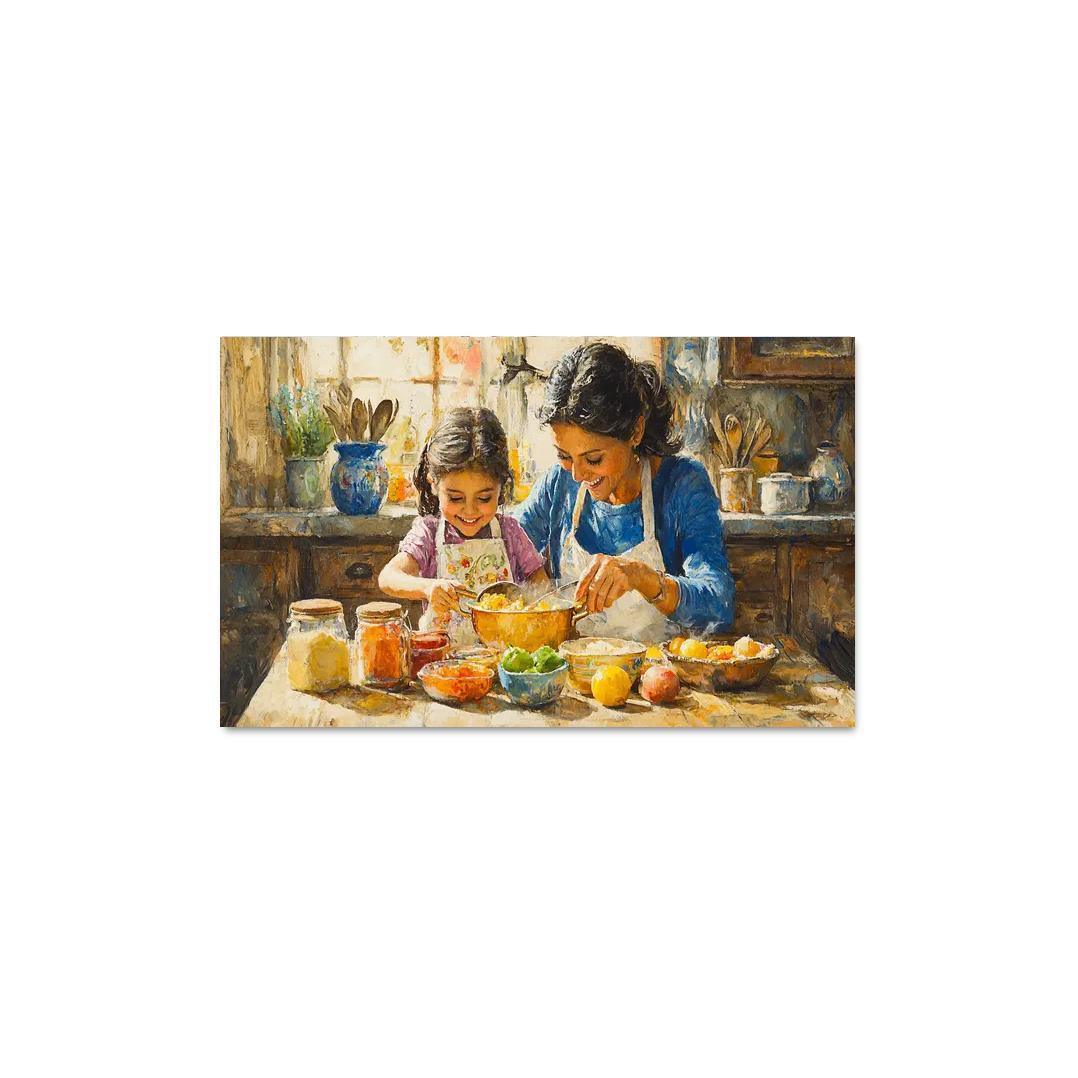 Culinary Memories The Recipe Of Love Custom Paintings Frame