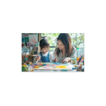 The Canvas Of Life A Mothers Creative Love One-piece Frames