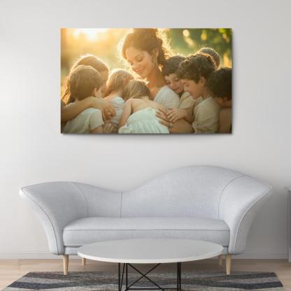 Endless Embrace The Power Of A Mother's Love Modern Paintings Frame