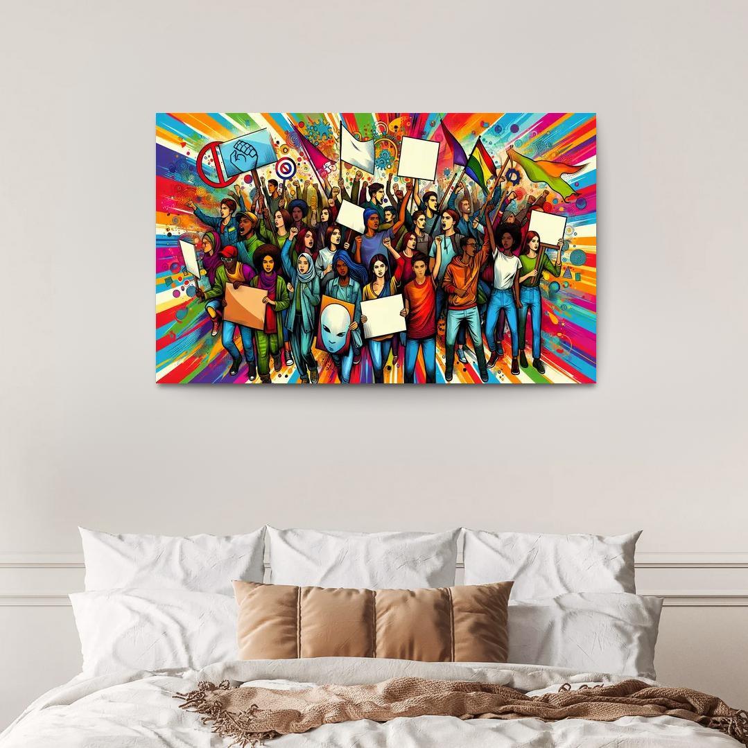 Youth Voices The Power Of Future Generations Multi-panel Paintings