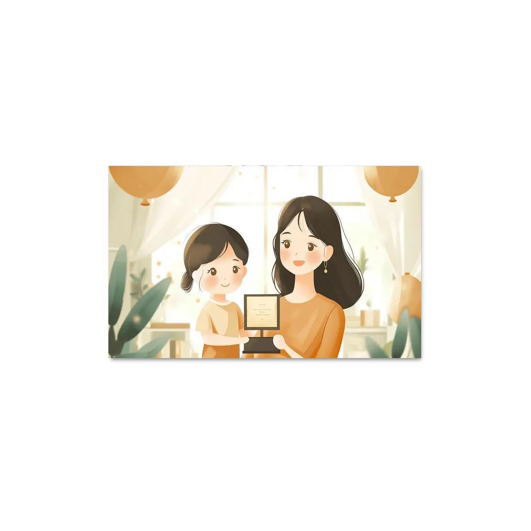 Milestones Of Love A Mothers Journey Through Time Canvas Paintings Frame