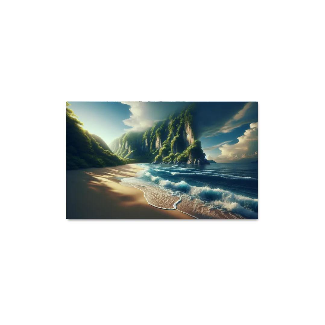 Secluded Sands A Hidden Retreat Premium Artwork Frames