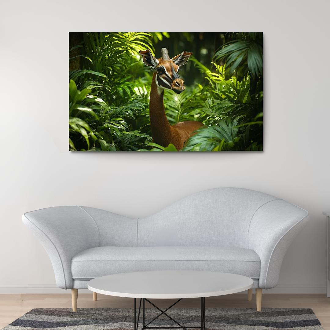 The Enigmatic Okapi The Forest's Ghost Art Trends