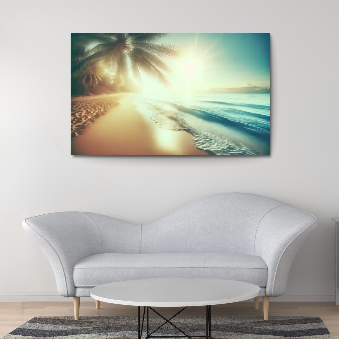 Tranquil Waters A Quiet Refuge Canvas Paintings Frame