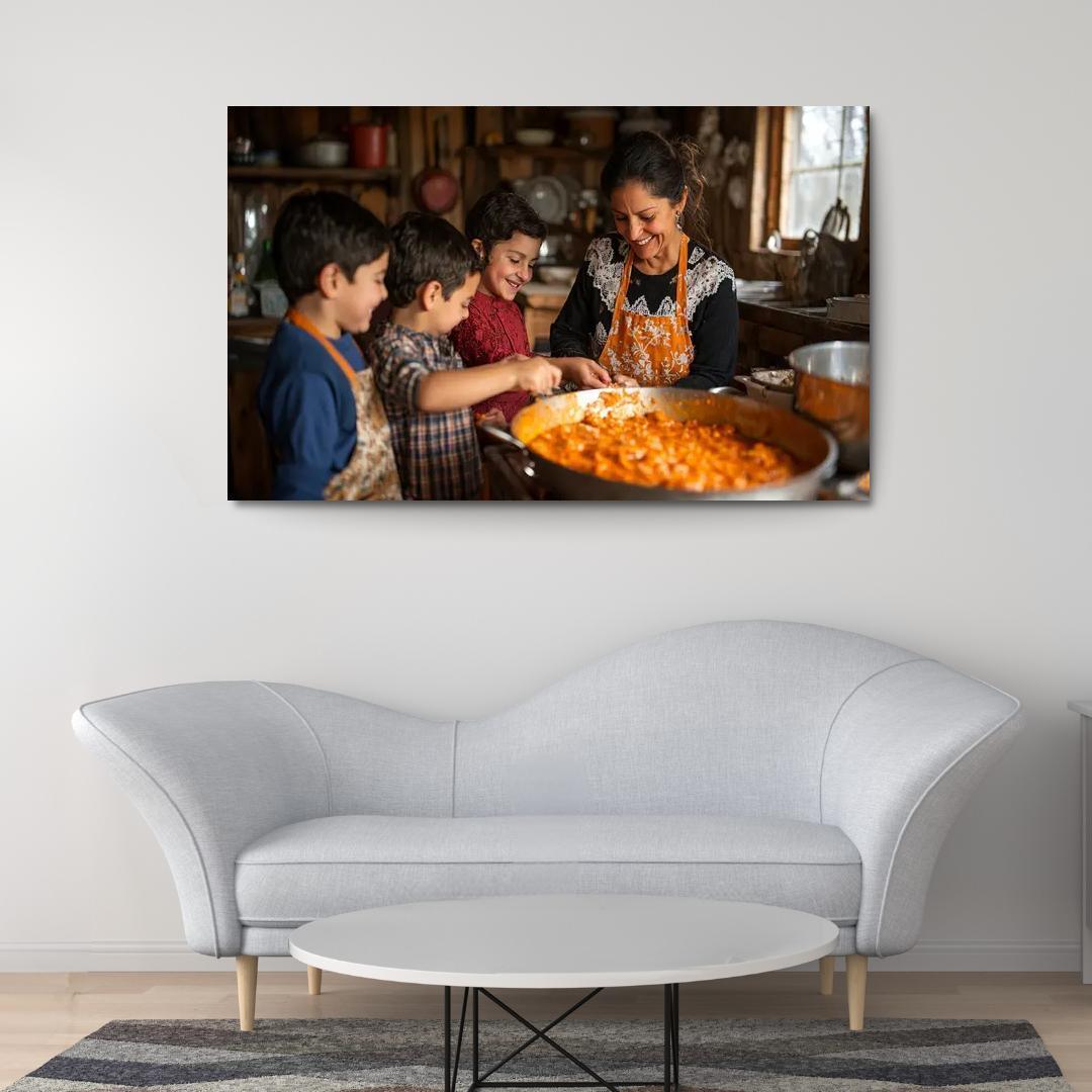 Treasured Traditions A Mothers Gift Of Rituals Canvas Paintings Frame