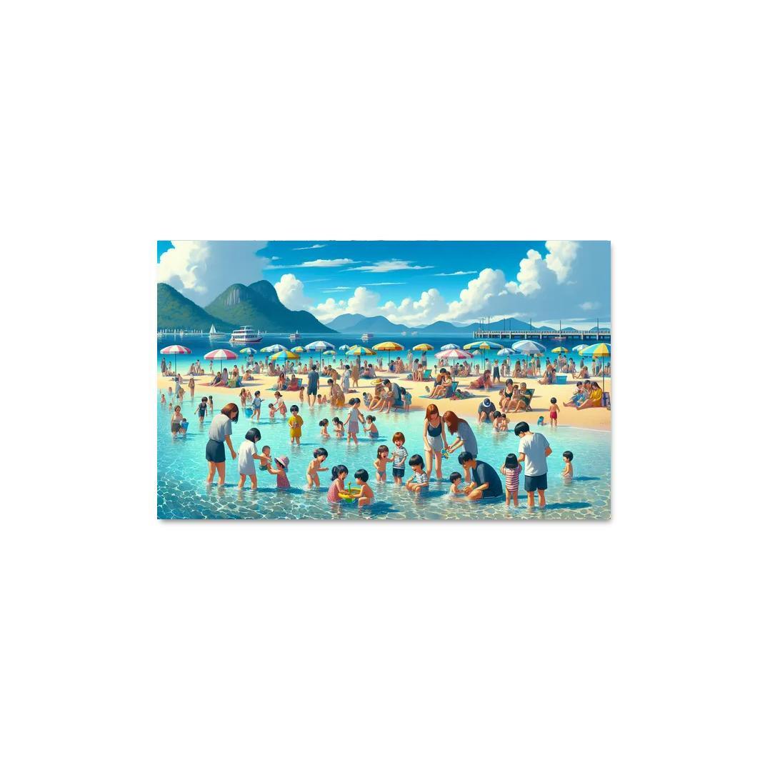 Lagoon Serenity Family-friendly Fun Art Trends