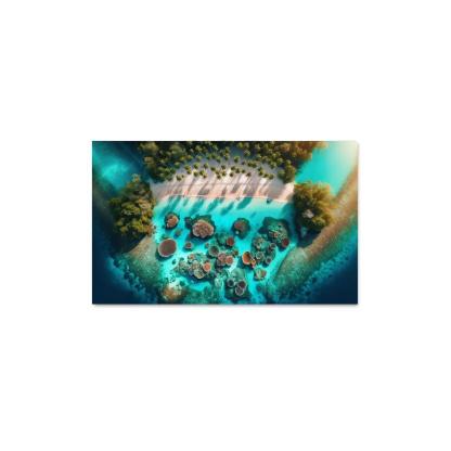 Crystal Waters An Aquatic Wonderland Custom Paintings Frame