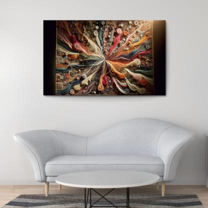 Tapestry Of Thoughts Premium Artwork Frames