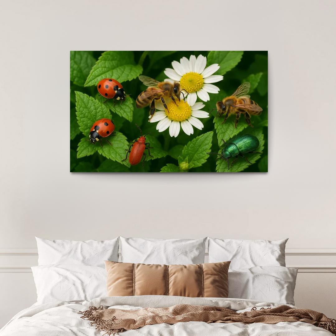 Garden Bugs - Insect Discovery Framed Paintings