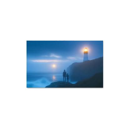 The Lighthouse Of Love Guiding Through Storms One-piece Frames