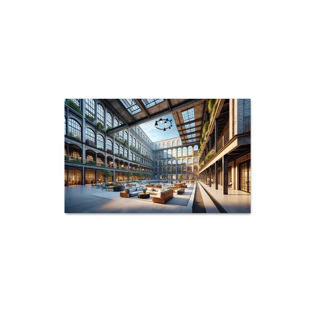 Adaptive Reuse Architecture Custom Paintings Frame