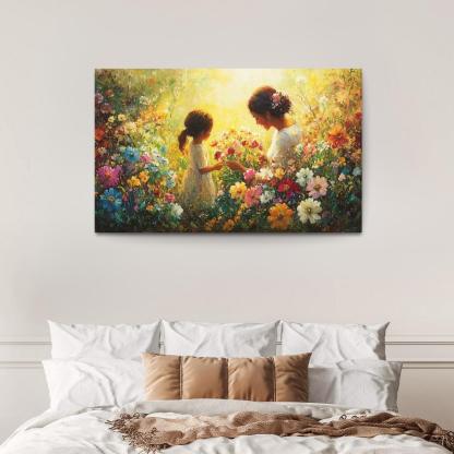 The Garden Of Affection Nurtured By A Mothers Touch One-piece Frames