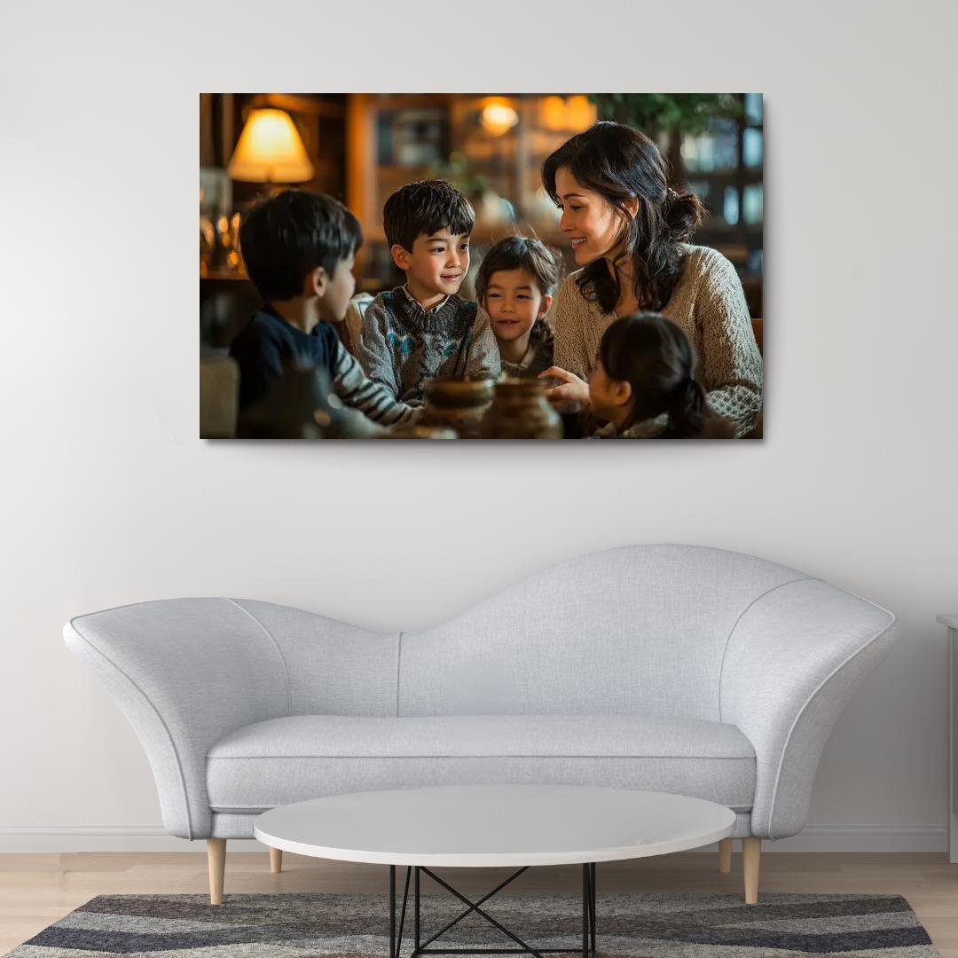 The Legacy Of Love A Mothers Heartfelt Lessons Custom Paintings Frame