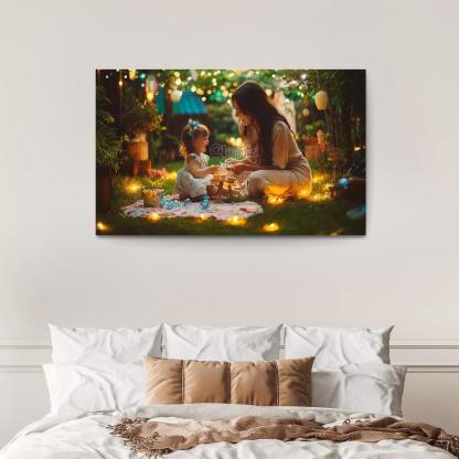 Moments Of Magic A Mothers Enchantment Custom Paintings Frame